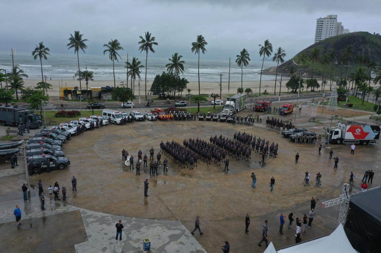 Guarujá vai sediar a abertura da Operação  Verão da PM nesta segunda-feira (18)