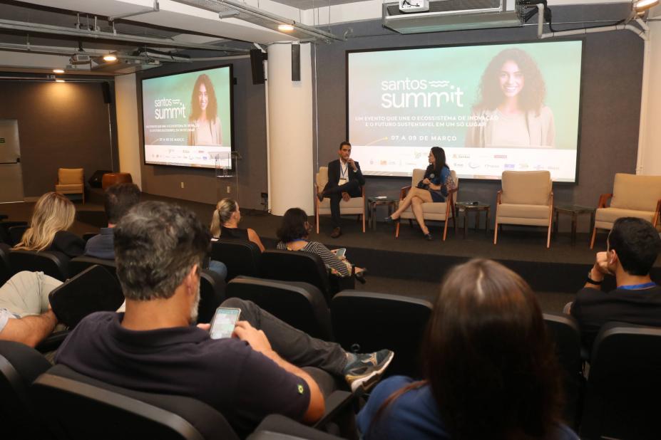 Santos Summit: palestras sobre inovação, empreendedorismo e sustentabilidade chamam atenção