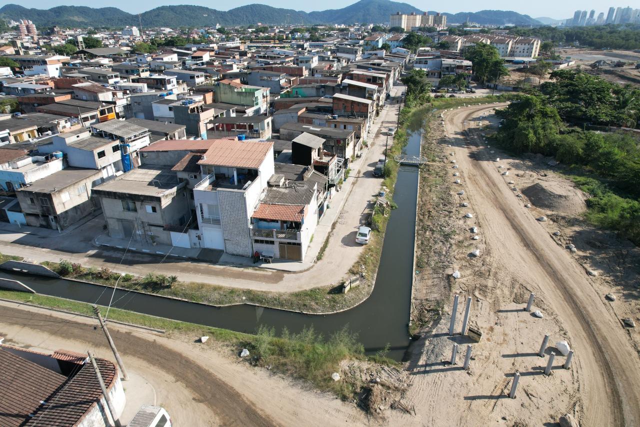 Estação de controle do reservatório 3 está pronta, em Guarujá