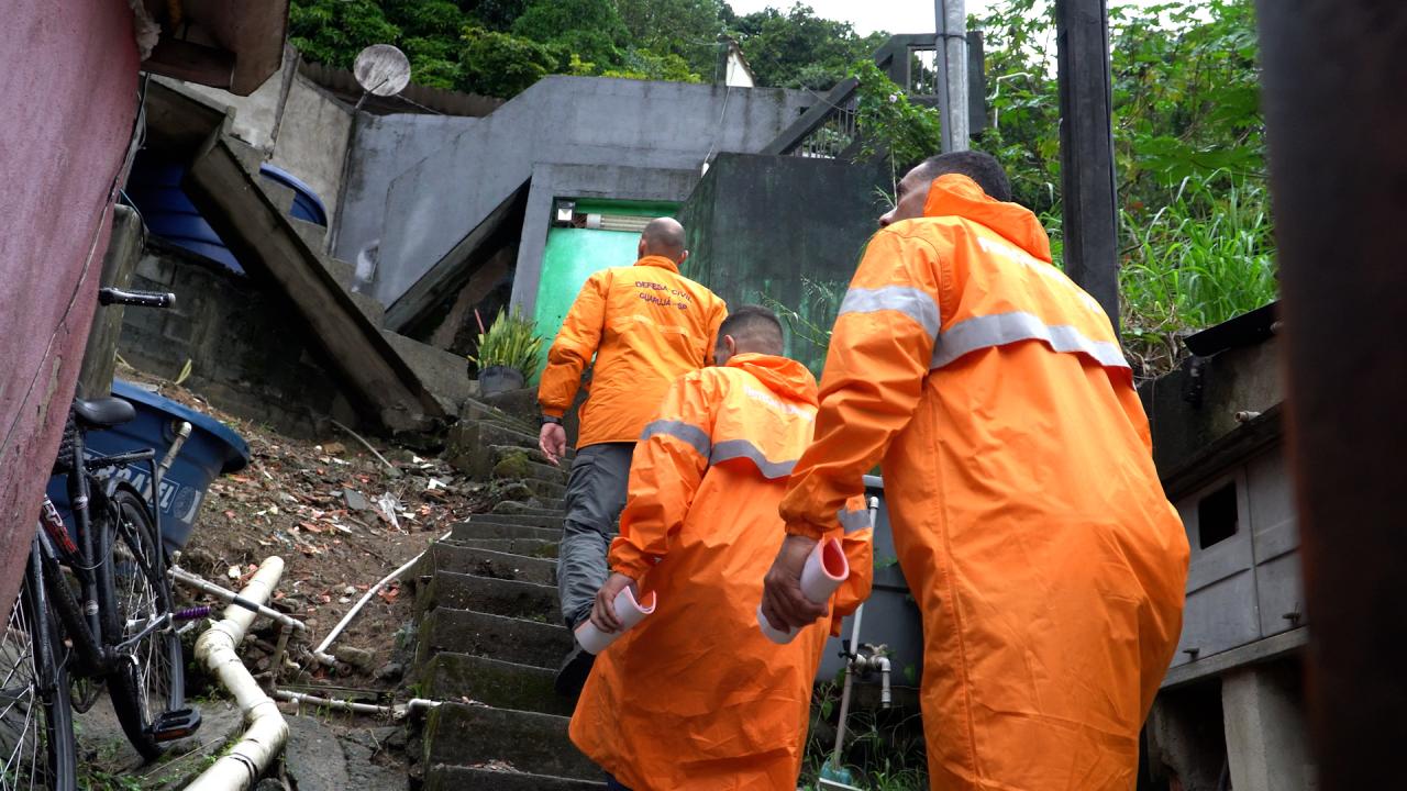 Defesa Civil realiza vistoria  preventiva no Morro do Biu