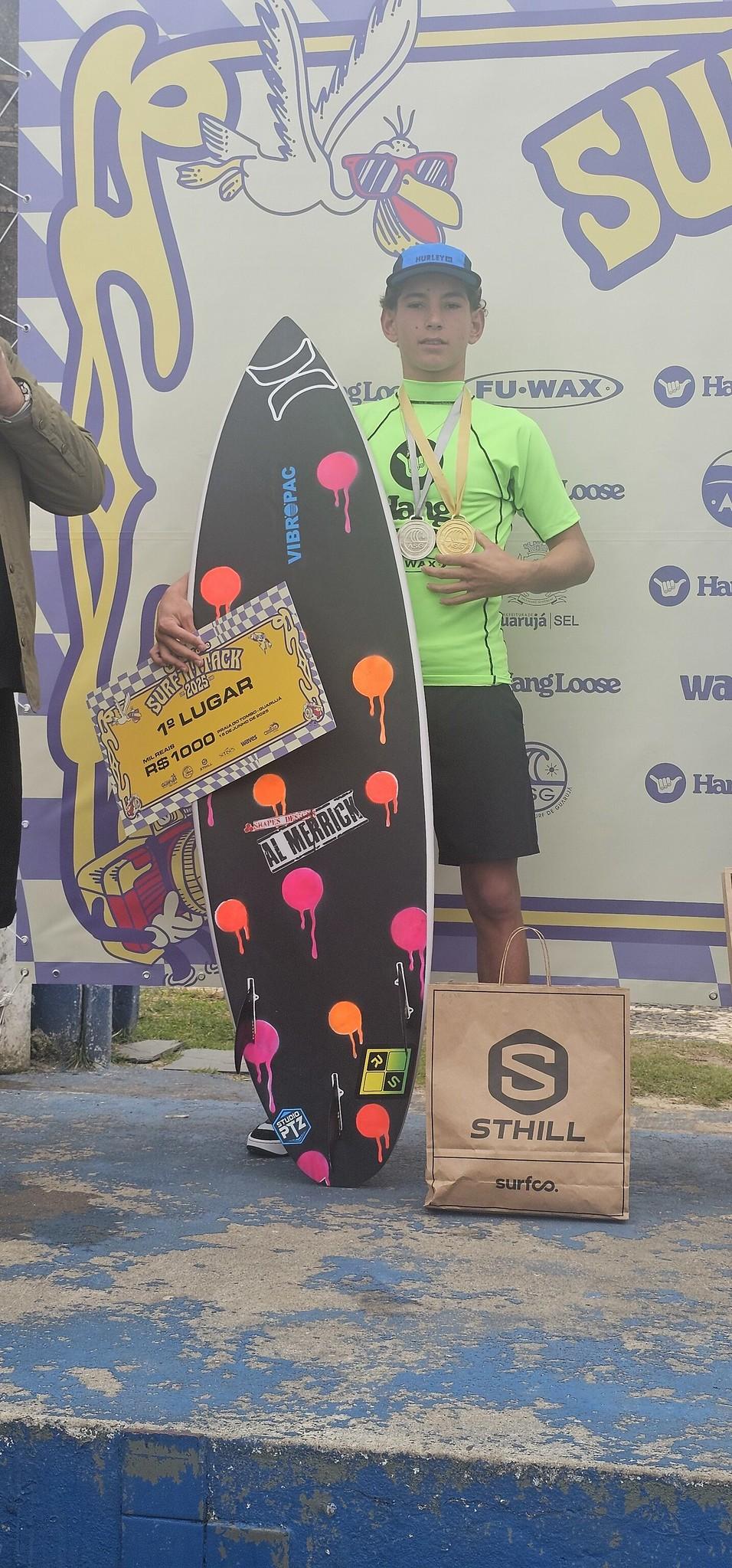 Guarujá vence duas categorias e sai líder  da 1ª etapa do Hang Loose Surf Attack