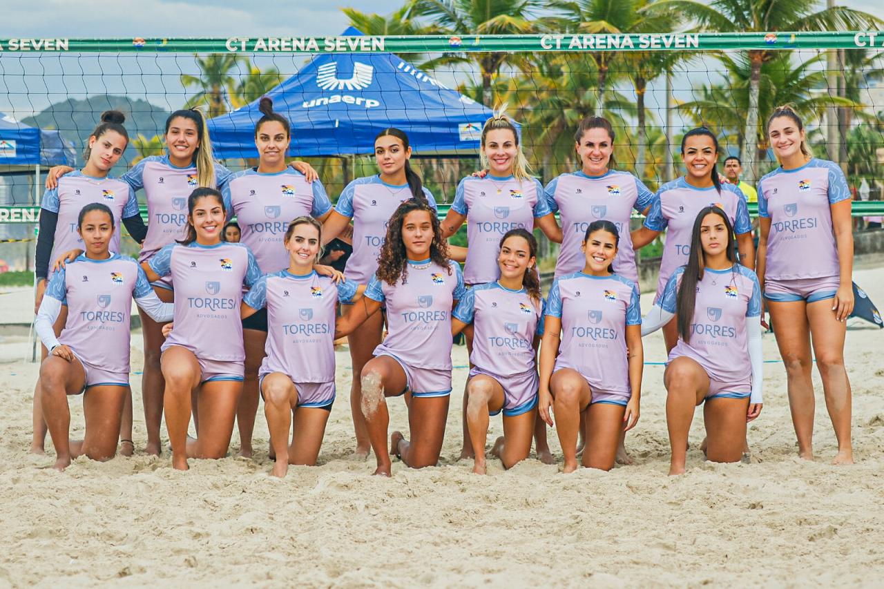 Primeira Copa Feminina CT Arena Seven de Futevôlei conquista o público com 300 espectadores