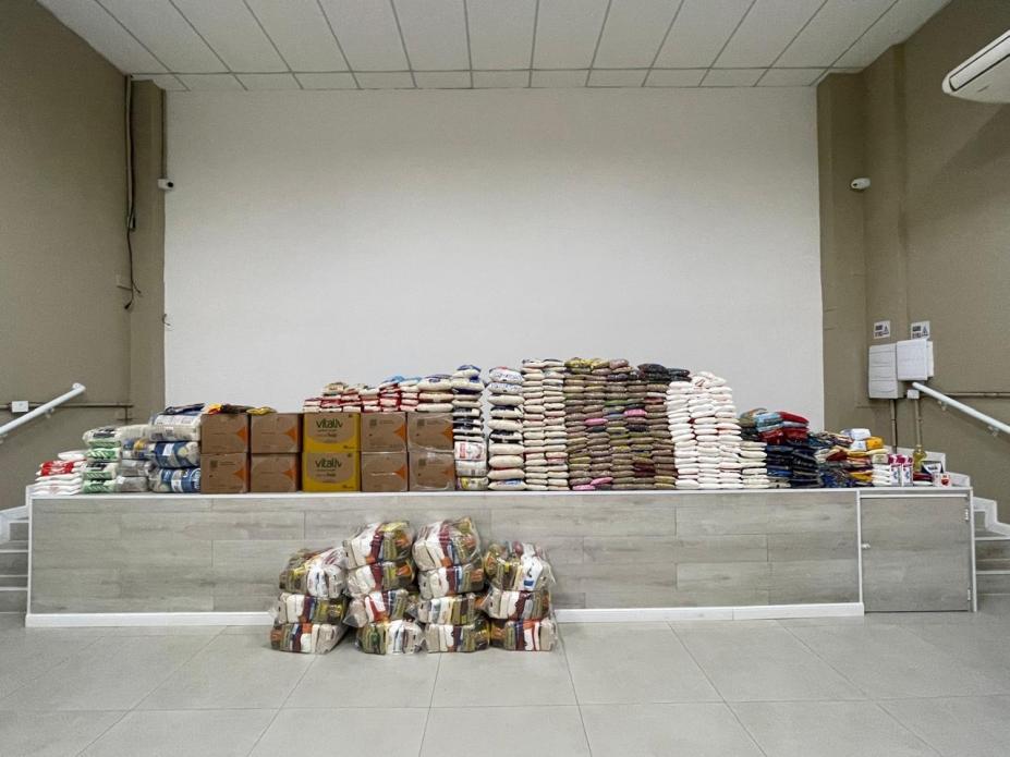 Sindicato doa uma tonelada de alimentos à rede de Assistência Social de Santos
