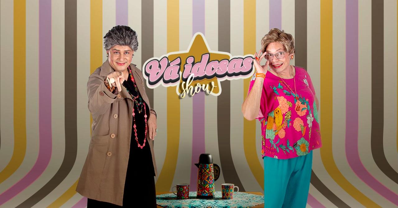 Stand-up 'Vá Idosas Show' é atração nesta sexta-feira (3) em Guarujá