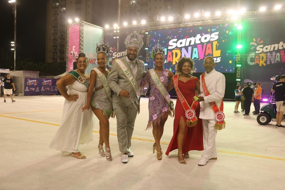 Inscrições do Concurso do Rei Momo, Rainha e Princesa do Santos Carnaval 2026 abrem na segunda