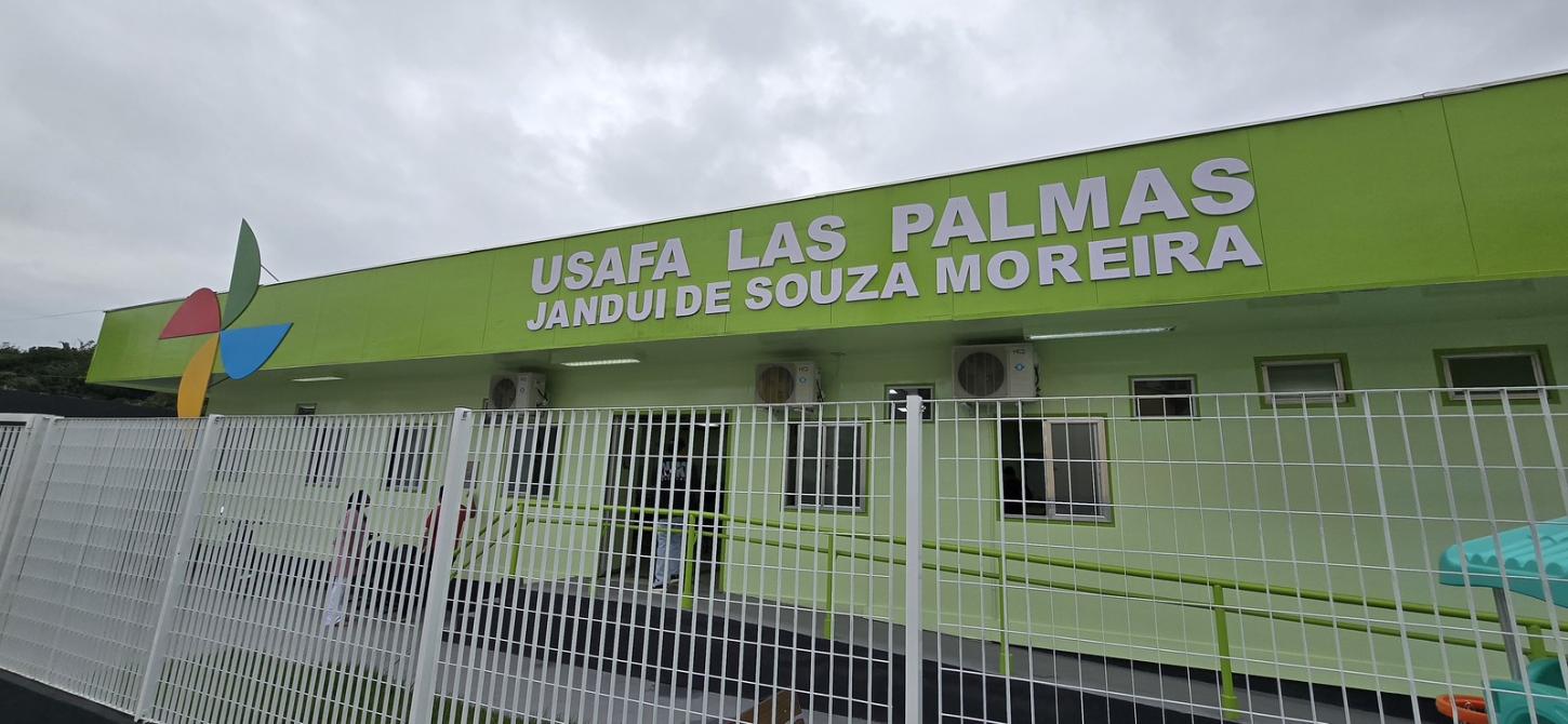 Prefeitura de Guarujá entrega revitalização da Usafa Jardim Las Palmas