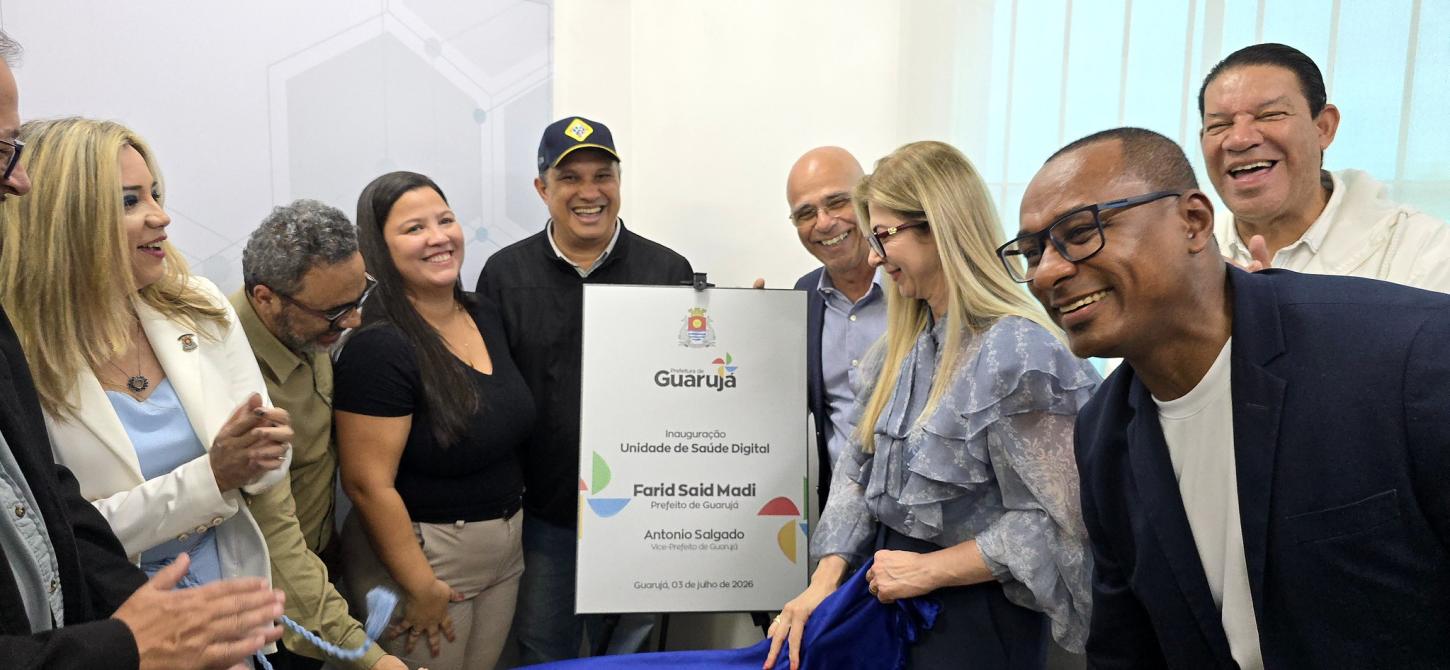 Guarujá inaugura Unidade de Saúde Digital com atendimento por telemedicina