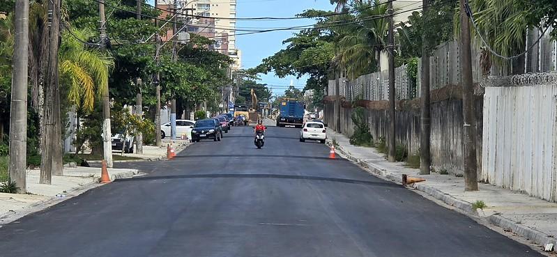 Guarujá tem 42 ruas pavimentadas em um ano e meio