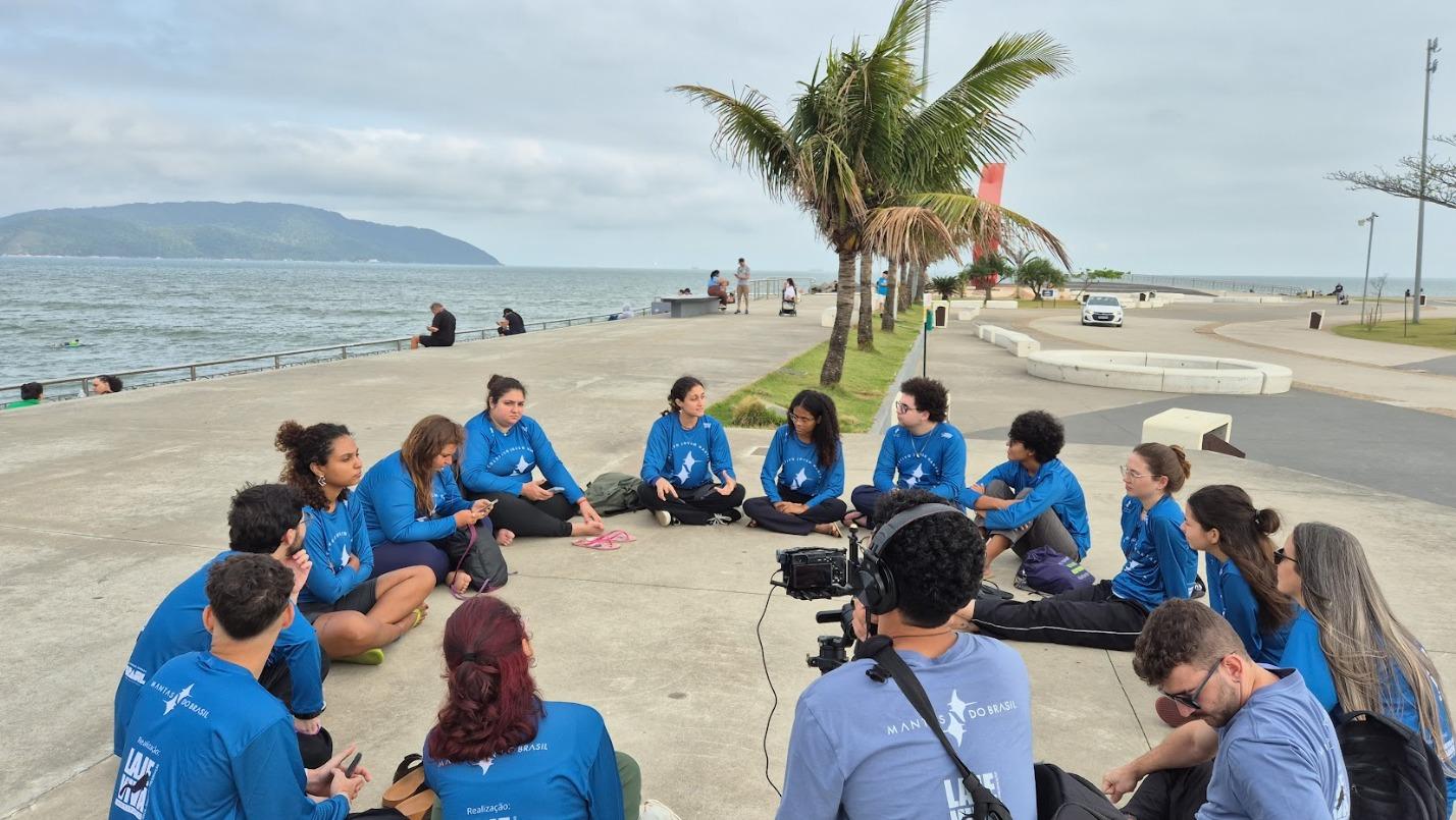 Jovens de todo o Brasil desembarcam na Baixada Santista para imersão socioambiental