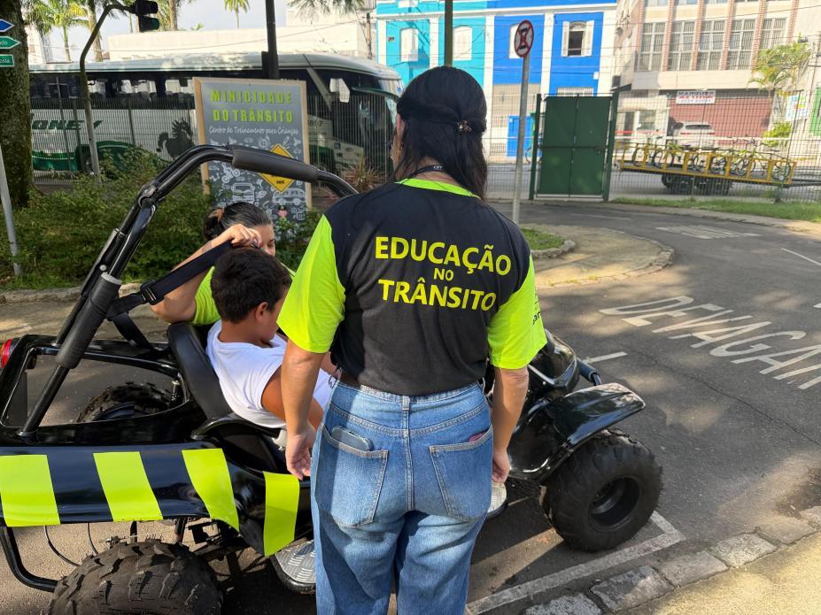 Minicidade do Trânsito em Santos inicia programação de férias nesta segunda-feira