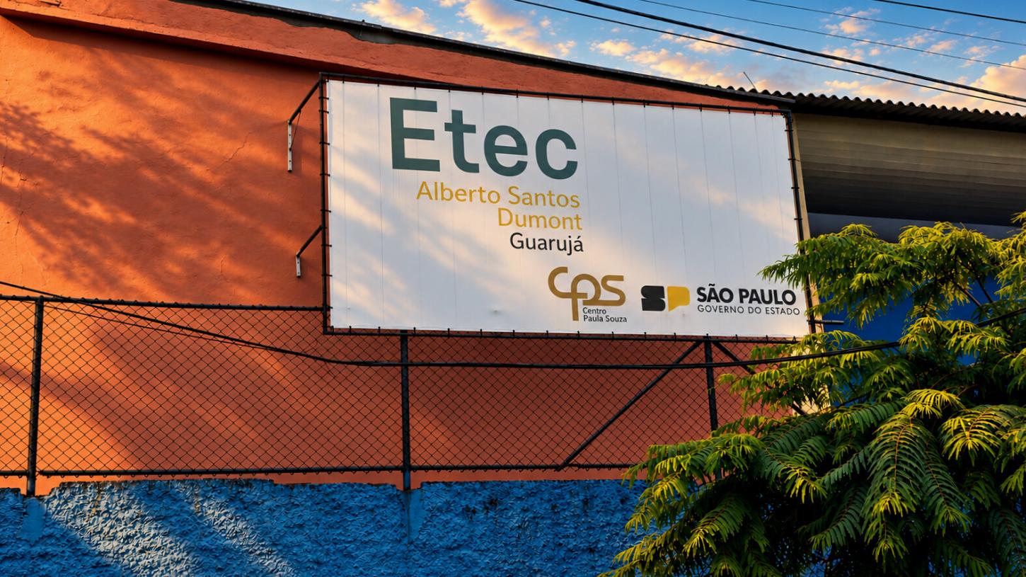 Etec Alberto Santos Dumont abre inscrições para o processo seletivo do 1º semestre 2027
